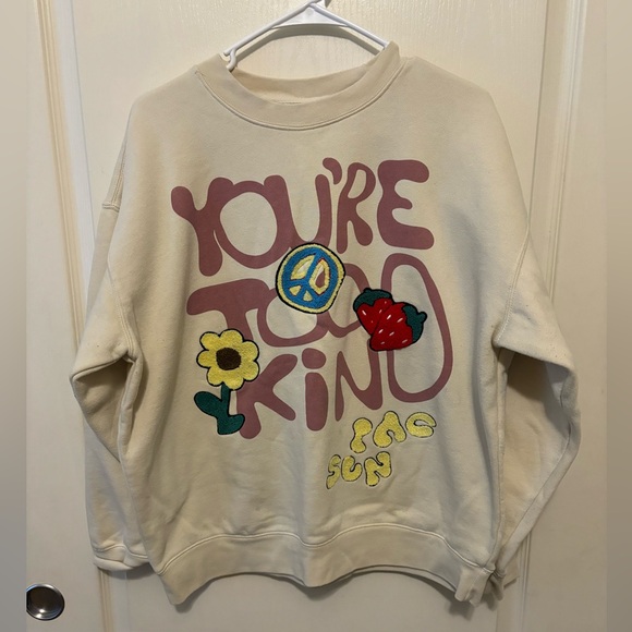 PAC-Sun Embroidered Unisex Crewneck Sweatshirt - Picture 3 of 4